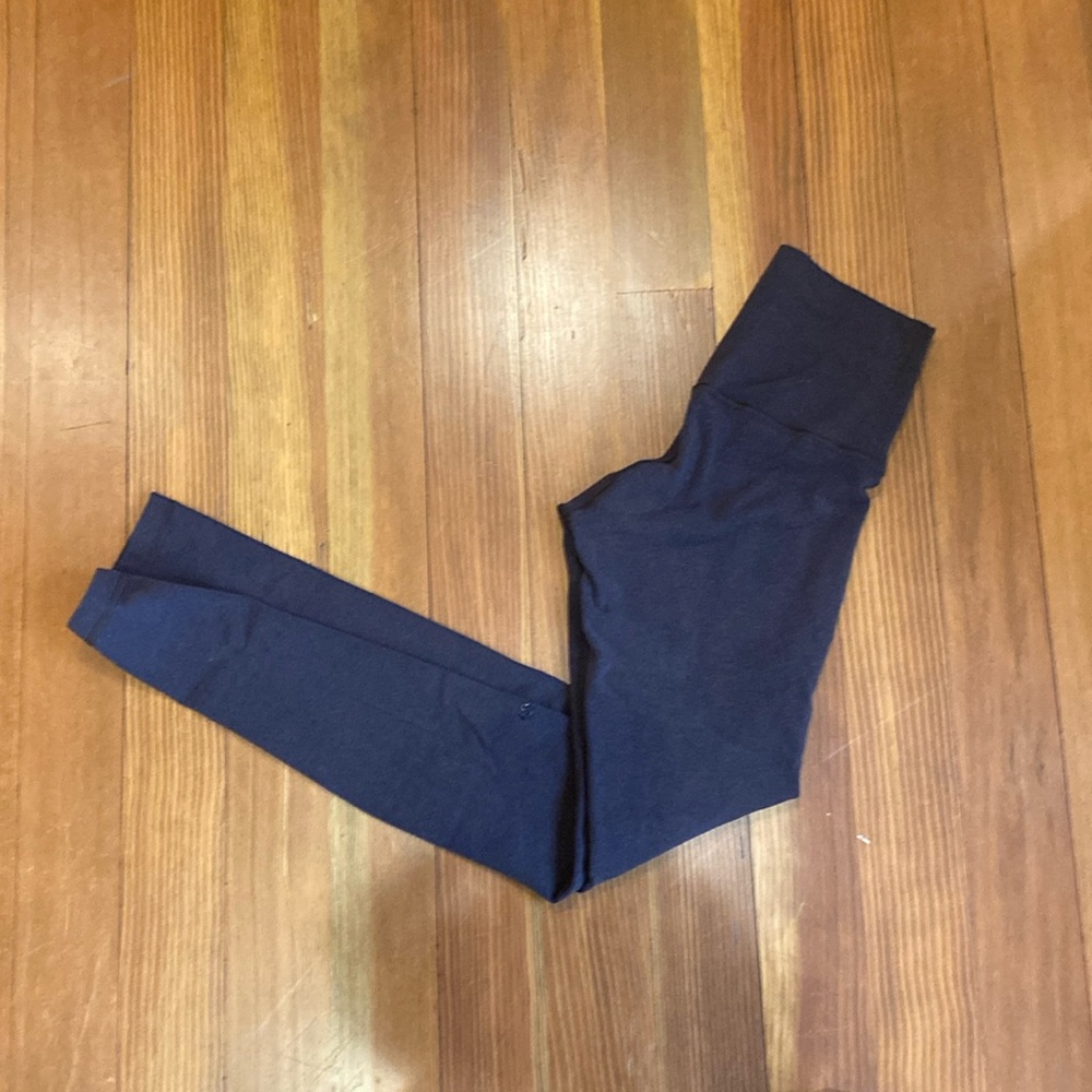 Lululemon brown leggings, high waist, brushed fabric, 31” inseam